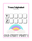 Cahier d'activités POP-IT Alphabet, en couleurs | 41 pages | 8.5x11