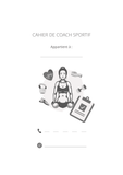Cahier pour Coach Sportif Femme 99 pages A4 - Kdpfastoche
