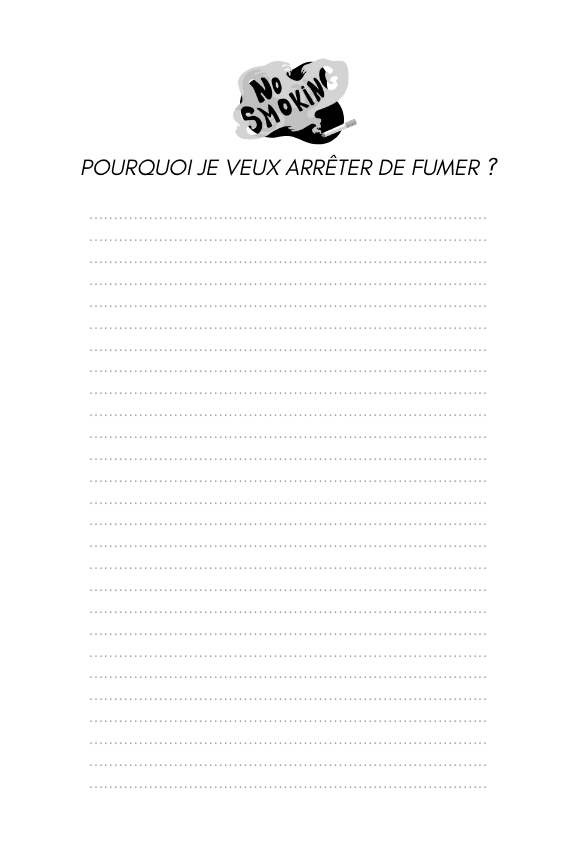Carnet de Suivi Tabac 100 pages 6x9 - Kdpfastoche
