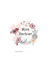Cahier Herbier Lapin mignon en couleurs 99 pages A4