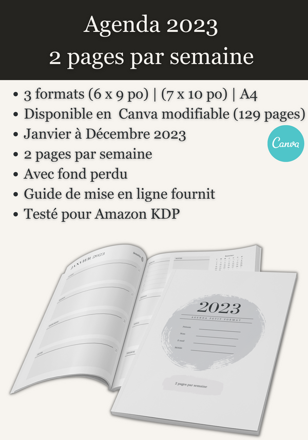 Carnet de Lecture 100 pages 6x9  Kdpfastoche – KDP Fastoche 3.0